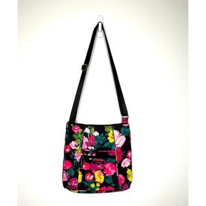 Vera Bradley Lighten Up Hipster Hilo Meadow Crossbody